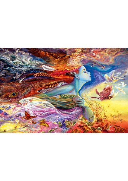 Sanat Temalı Tek Parça Duvar Kağıdı