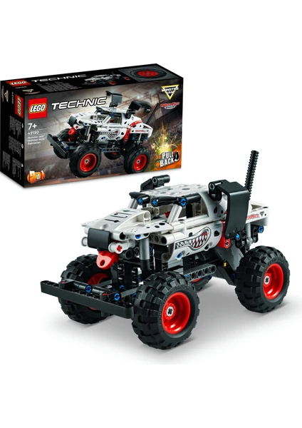 LEGO® Technic Monster Jam Monster Mutt Dalmaçyalı 42150 7 Yaş ve Üzeri Çocuklar için Kamyonlu Oyuncak Yapım Seti (244 Parça)