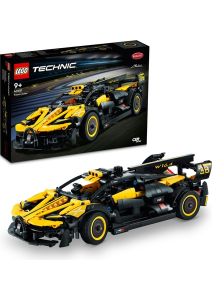 Technic Bugatti Bolide 42151 - 9 Yaş ve Üzeri Çocuklar Için Oyuncak Yapım Seti (905 Parça)