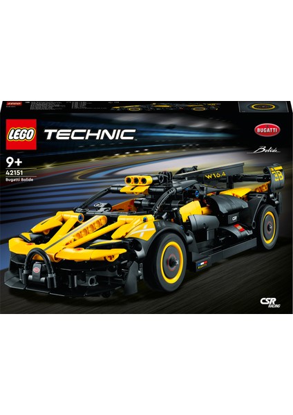 Technic Bugatti Bolide 42151 - 9 Yaş ve Üzeri Çocuklar Için Oyuncak Yapım Seti (905 Parça)