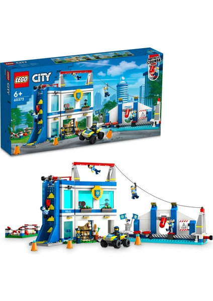 LEGO® City Polis Eğitim Akademisi 60372 - 6 Yaş ve Üzeri Çocuklar Için Eğlenceli Bir Engelli Parkur Içeren Oyuncak Yapım Seti (823 Parça)