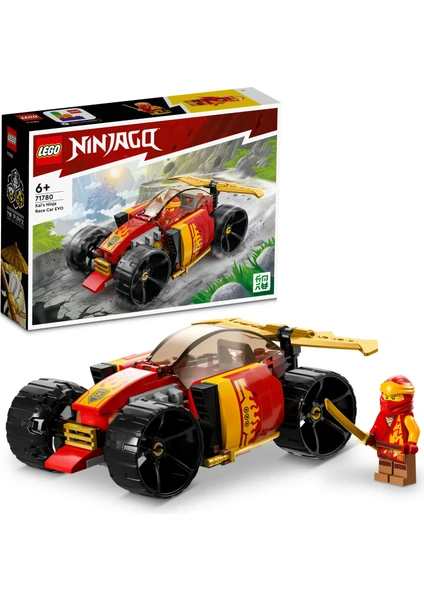 LEGO® NINJAGO® Kai'nin Ninja Yarış Arabası Evo 71780 - 6 Yaş ve Üzeri Çocuklar Için Araba ve Kai Minifigürü Içeren Yaratıcı Oyuncak Yapım Seti (94 Parça)