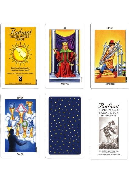 Cavaliers Ryder Wet Tek Kartlı Tarot (Yurt Dışından)