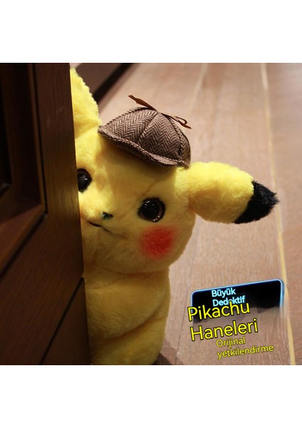 Pokemon Dedektif Pikachu Peluş Oyuncak(Yurt Dışından)