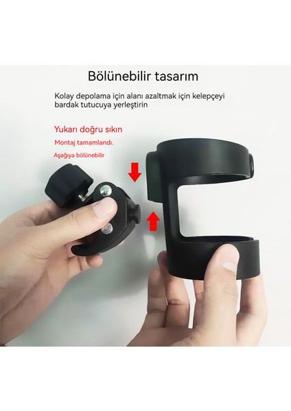 Bebek Arabası Şişe Rafı Bebek Arabası Bisiklet Bebek Arabası Aksesuarları Çok Fonksiyonlu Biberon Bardak Tutucu Cep Telefonu Rafı modelleri