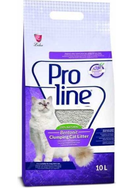 Pro Line Proline Lavanta Kokulu Ince Taneli Kedi Kumu 10 Lt