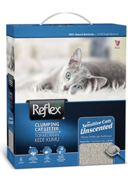 Sensitive Kokusuz Bentonit Kedi Kumu 6 Lt