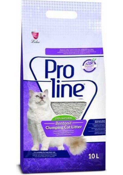 Pro Line Proline Lavanta Kokulu Ince Taneli Kedi Kumu 10 Lt