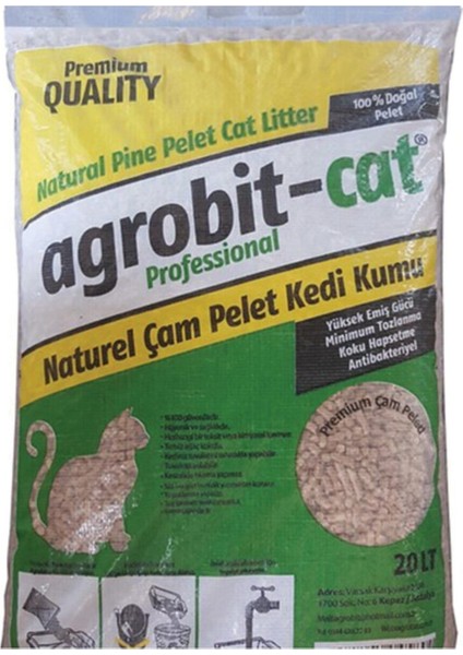 Pelet Kedi Kumu 20 Lt