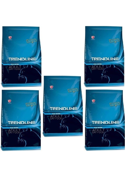 Somonlu Kedi Maması - 1 kg x 5 Adet