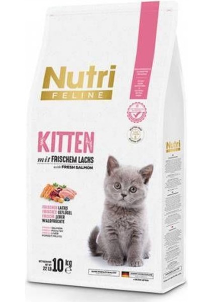 Kitten Somonlu Yavru Kedi Maması 10 kg