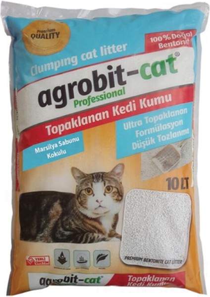 Marsilya Sabunlu Doğal Kedi Kumu 10 Lt