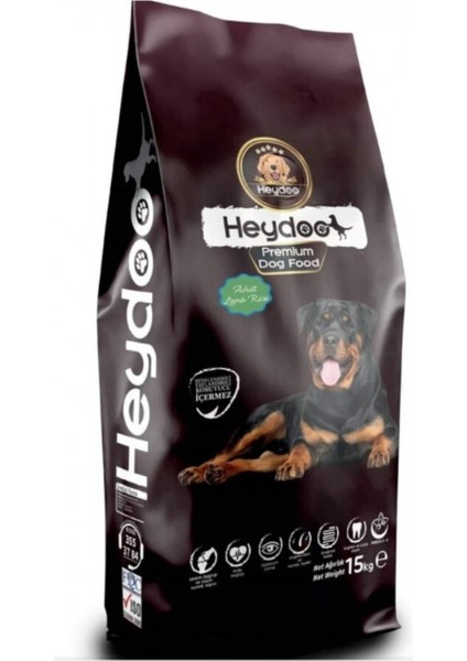 Heydoo Kuzu Etli Yetişkin Köpek Maması 15 kg