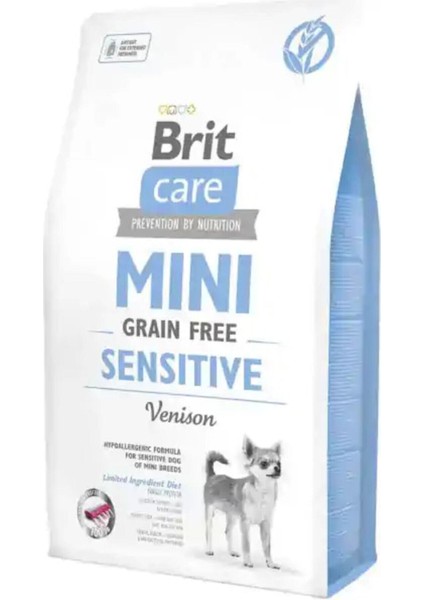 Mini Sensitive Tahılsız Geyik Etli Küçük Irk Yetişkin Köpek Maması 2kg