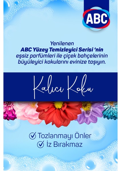 Abc Beyaz Inci Yüzey Temizleyici 2500 ml x 4