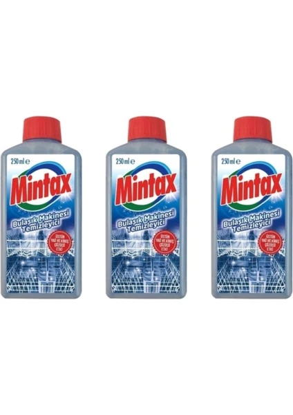 Bulaşık Makinesi Temizleyici 250 ml X3