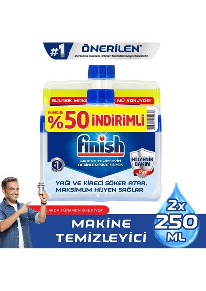 Bulaşık Makinesi Temizleyici 6 x 250 ml