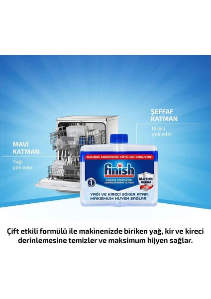 Bulaşık Makinesi Temizleyici 4 x 250 ml