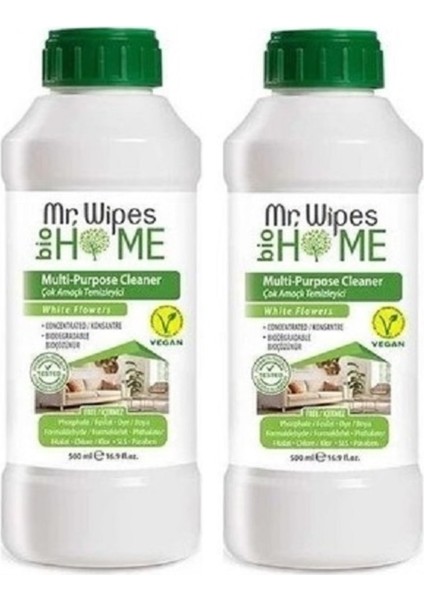 2 Adet Konsantre Çok Amaçlı Yüzey Temizleyici 500 ml