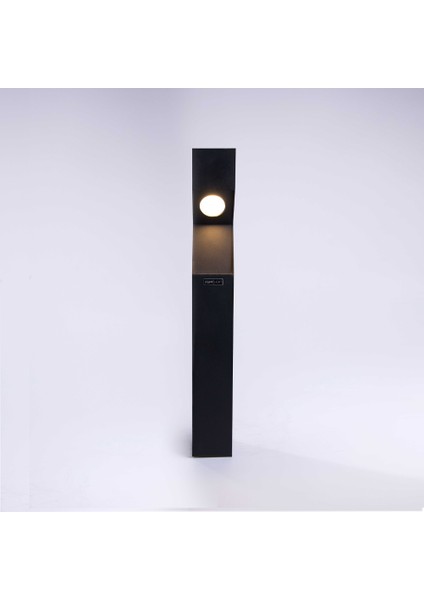 Fonelight Bahçe Çim Peyzaj Bollard 3000K LED Aydınlatma AKA020 75CM Antrasit