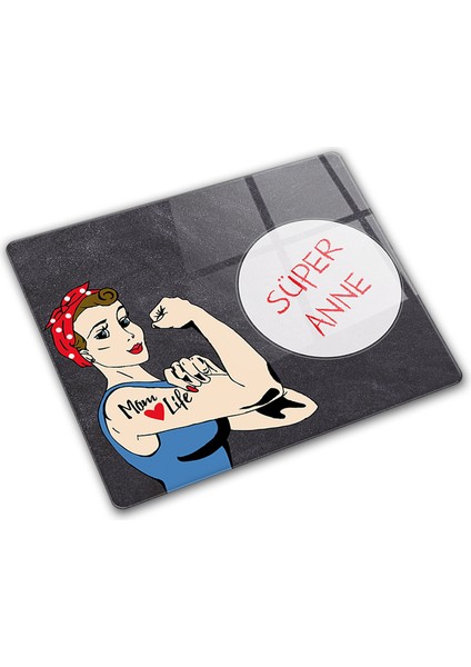 Süper Anne | Cam Kesme Tahtası - Cam Kesme Tablası | 29CM x 34CM modelleri
