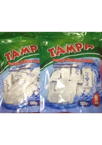 Bulaşık Makinesi Tableti Hepsi Bir Arada 2 Paket