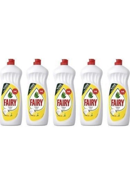 Fairy Sıvı Bulaşık Deterjanı Limon 650 ml x 5