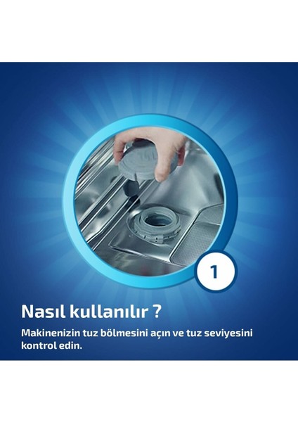 Bulaşık Makinası Özel Tuz 1,5 kg Daha Iyi Koruma 4'lü