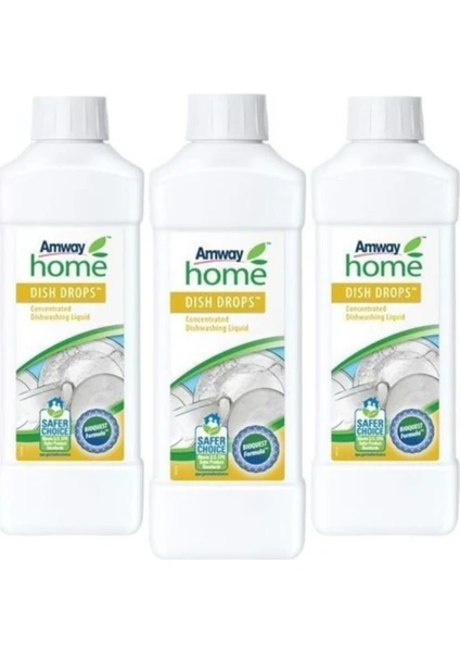 Amway Home Amway Dish Drops Elde Bulaşık Deterjanı 3'lü