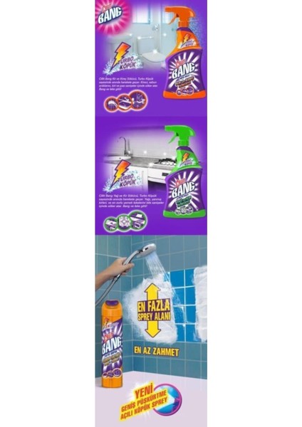 Kir ve Kireç Sökücü Sprey 3 x 750 ml fırsatları