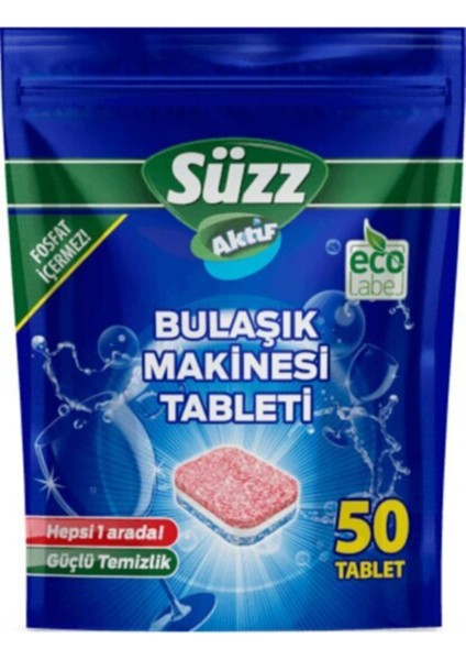 Aktif Süzz Bulaşık Tableti