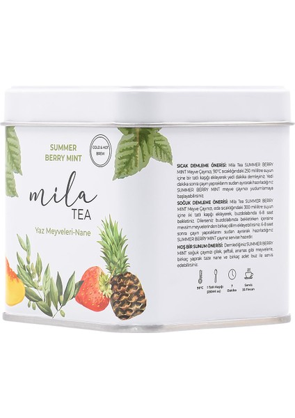 Summer Berry Mint - Yaz Meyveleri-Nane 70G fiyatları