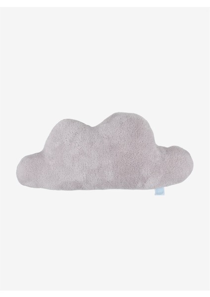 Cloud Peluş Kırlent Açık Gri28x55