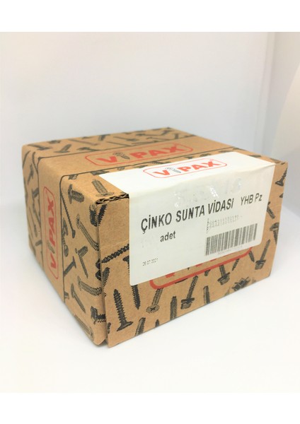 Sunta Vidası 5X60 200 Adet