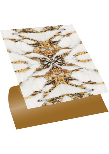 Kendinden Yapışkanlı Silinebilir Mermer 003 Desenli Pvc Karo 30X30 cm (56 Adet) 5m2