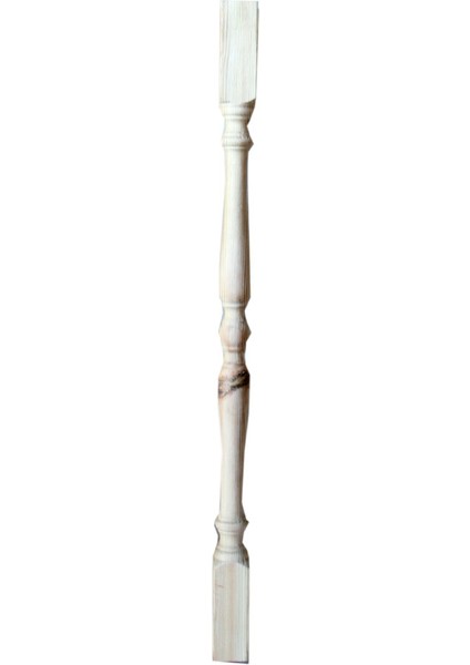 Merdiven Ayak 80 x 4,5 x 4,5 cm Sarıçam Klasik