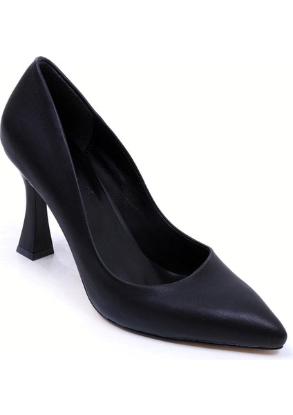 Çanta Siyah Kadın Stiletto Topuklu Ayakkabı 006.629