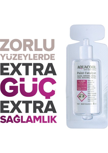 Trend Katalizör Hobi Boyası Boya Vernik Katalizörü Tek 5 ml
