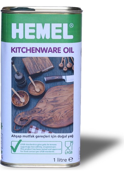 Hemel Kitchenware Oil Şeffaf Yağ Iç Mekan 1 Lt