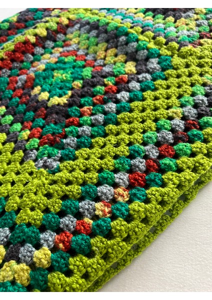 Desenli El Işi Yeşil Bebek Battaniyesi fırsatları