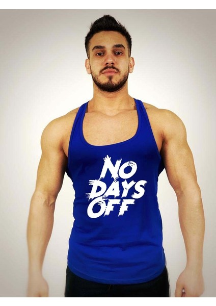 No Days Of Baskılı Fitness Atlet