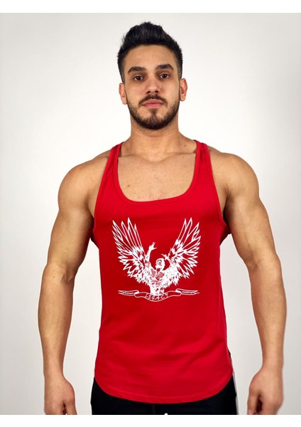 Zyzz Baskılı Fitness Atlet