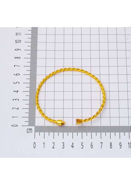 Kilitli Burma 22 Ayar Altın Bilezik 20 gr. modelleri