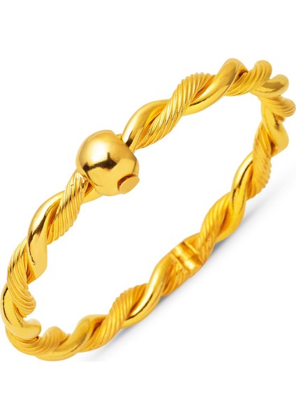 22 Ayar Altın Erzurum Burma Kelepçe Bilezik