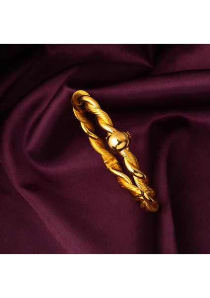 22 Ayar Altın Erzurum Burma Kelepçe Bilezik modelleri