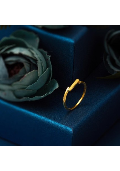 22 Ayar Altın Yazı Yazılabilen Yüzük modelleri