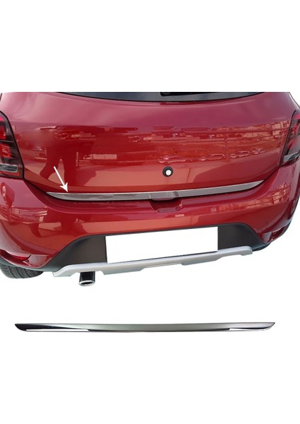 Alminox Oto Dacia Sandero Krom Bagaj Alt Çıta 2008-2012 Paslanmaz Çelik fiyatları