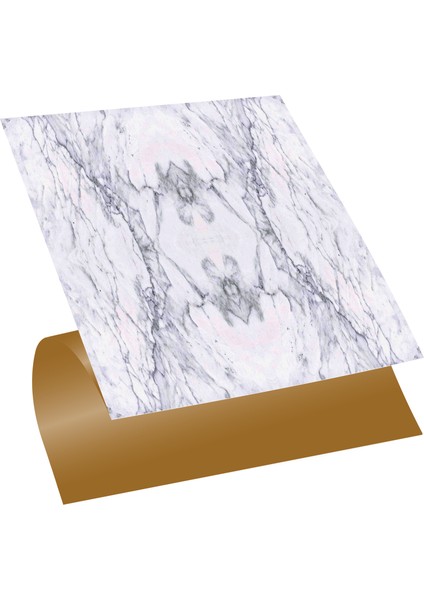 Kendinden Yapışkanlı Kesilebilir Mermer 013 Desenli Pvc Karo 30X30 cm (56 Adet) 5m2