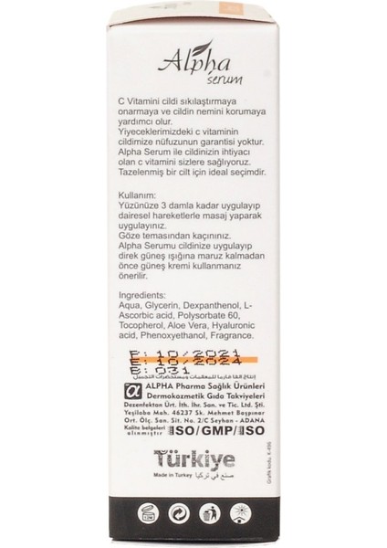 Vitamin C Serumu 30ML