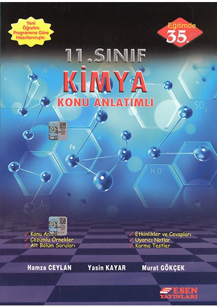 11. Sınıf Kimya Konu Anlatımlı